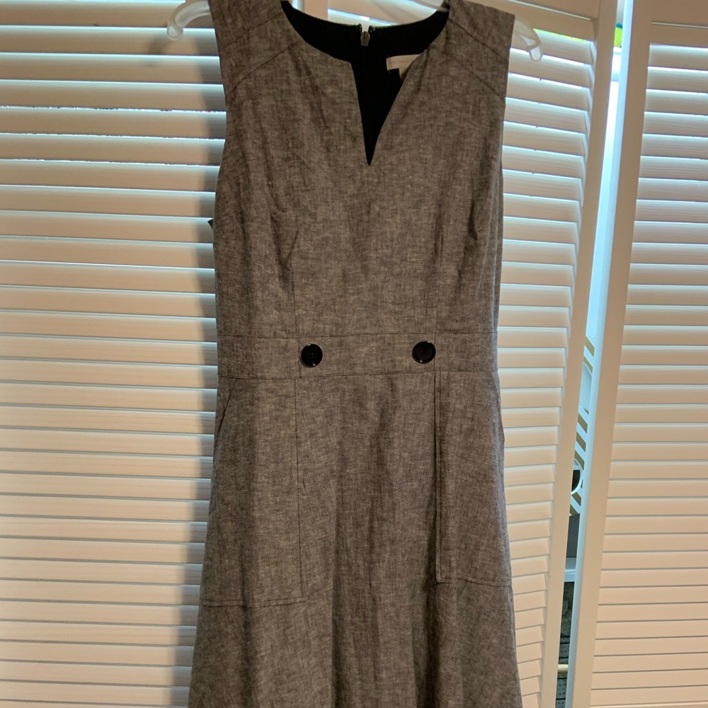 Nautical Linen Dress